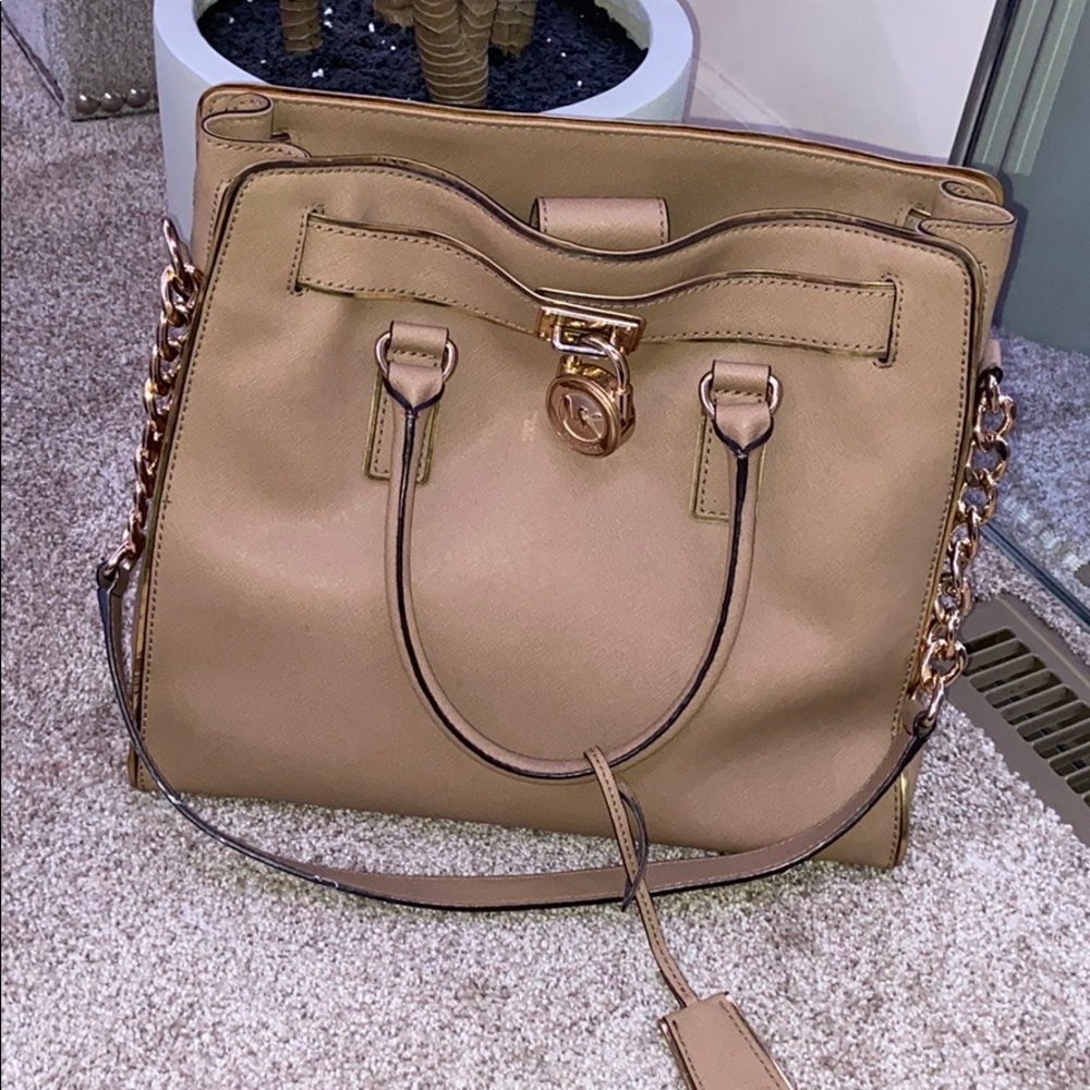 Dark Khaki Michael Kors Hamilton Specchio